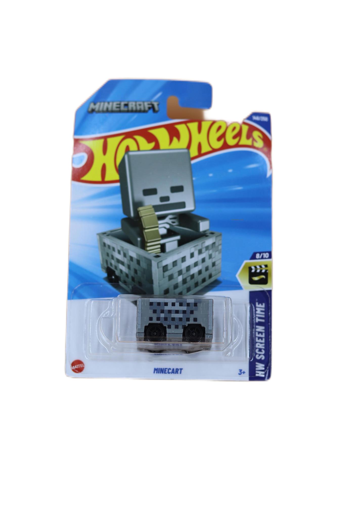 Hot Wheels Minecraft Minecart