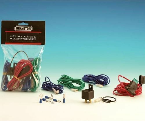 WIPAC BMW Mini Spot Lights FULL KIT (Lamps, Brackets, Wiring Kit). 2001 - 2006 (Cabriolet to 2008)