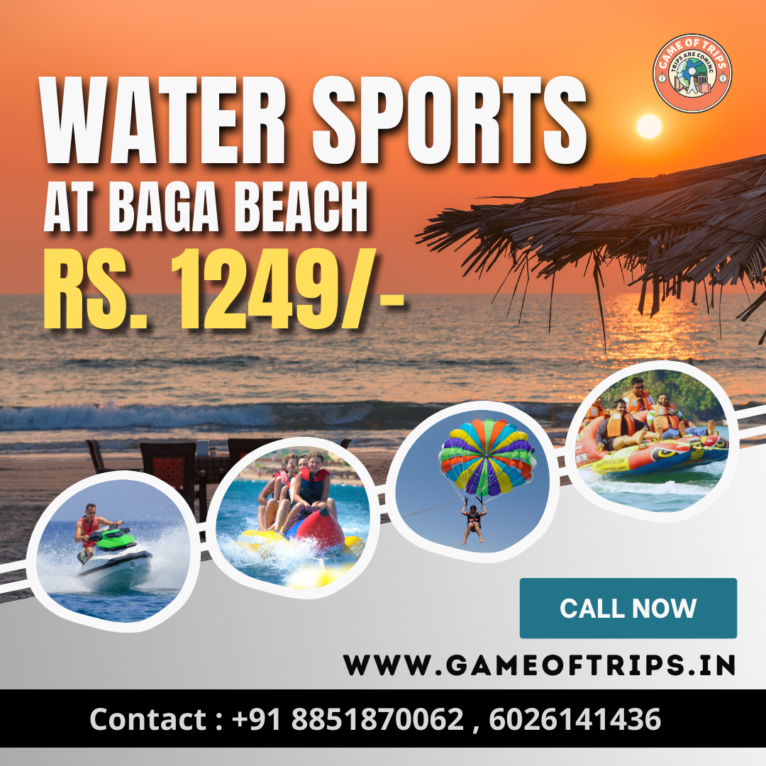 Watersports at Tito's Lane - Baga Beach..!!