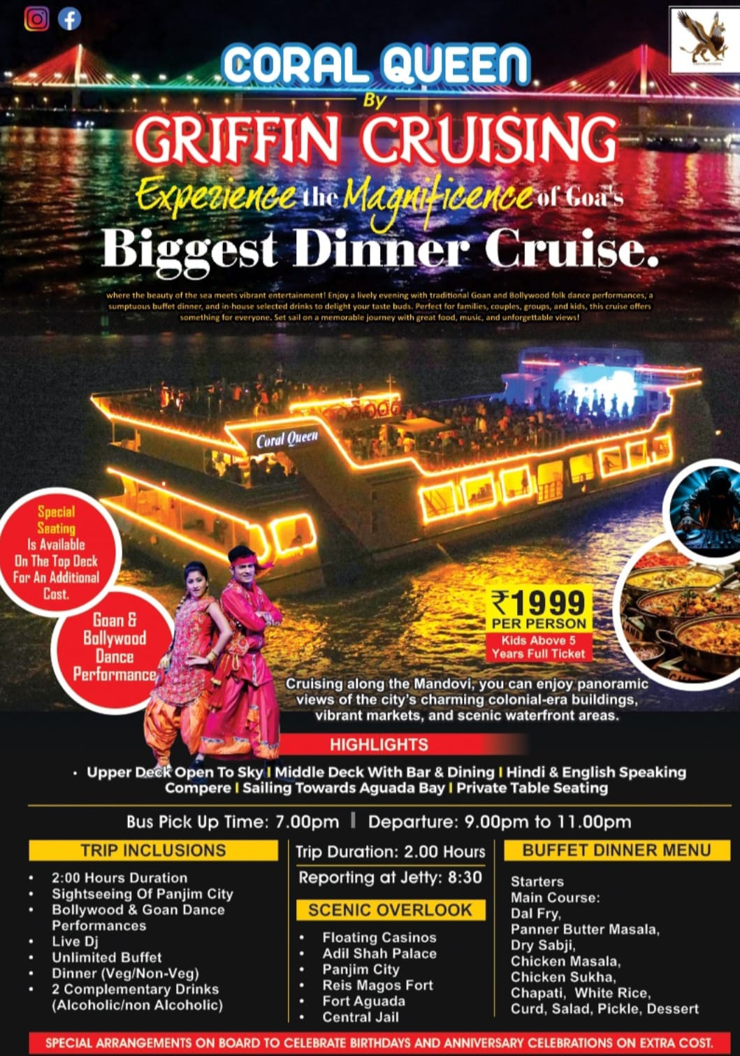 Coral Queen Dinner Cruise