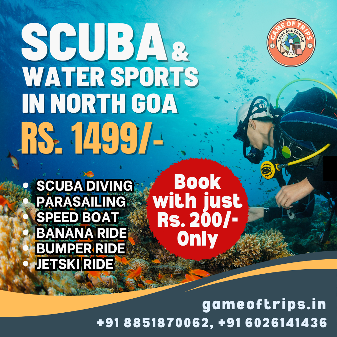 Dolphin Island Scuba & Watersports Combo (North Goa)