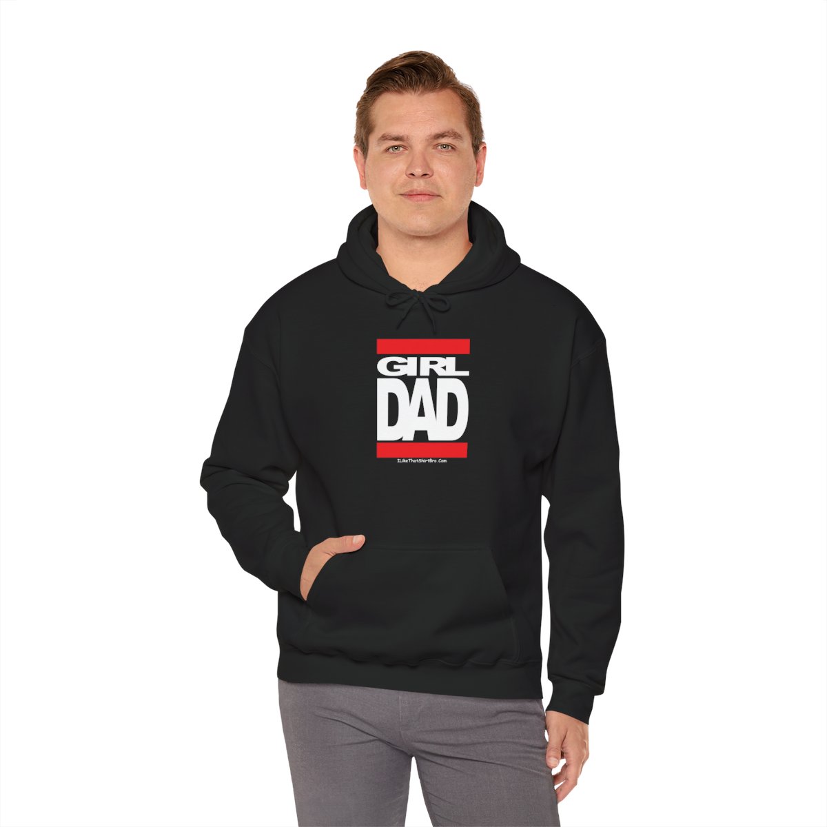 Girl Dad Retro Hoodie