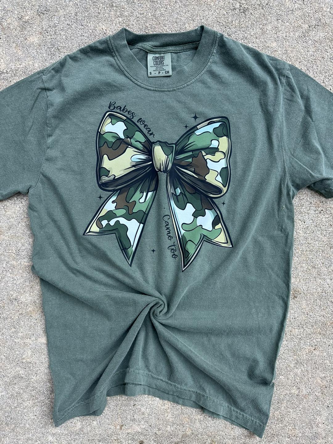 Camo Bow Shirt