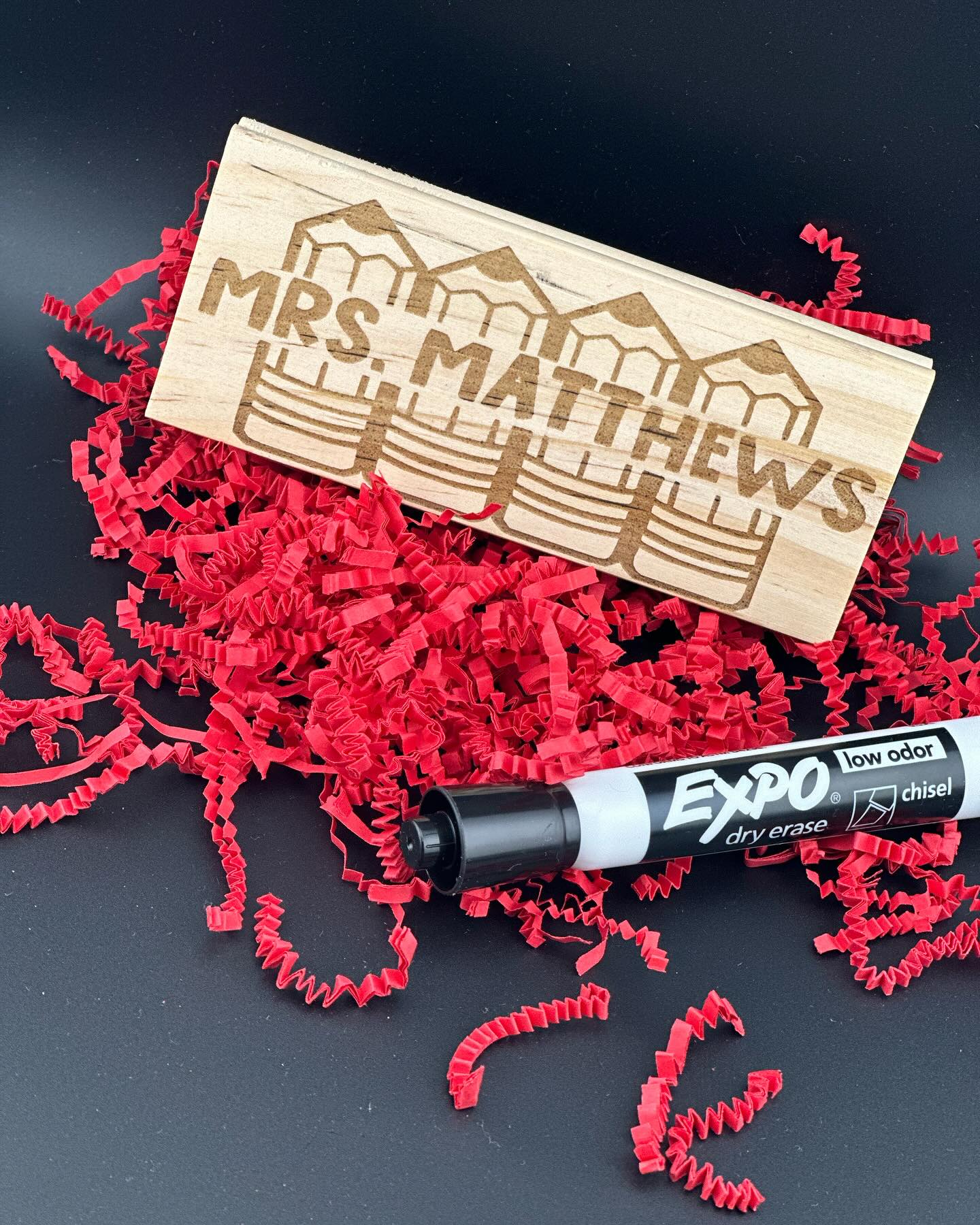 Custom Eraser w/ expo marker