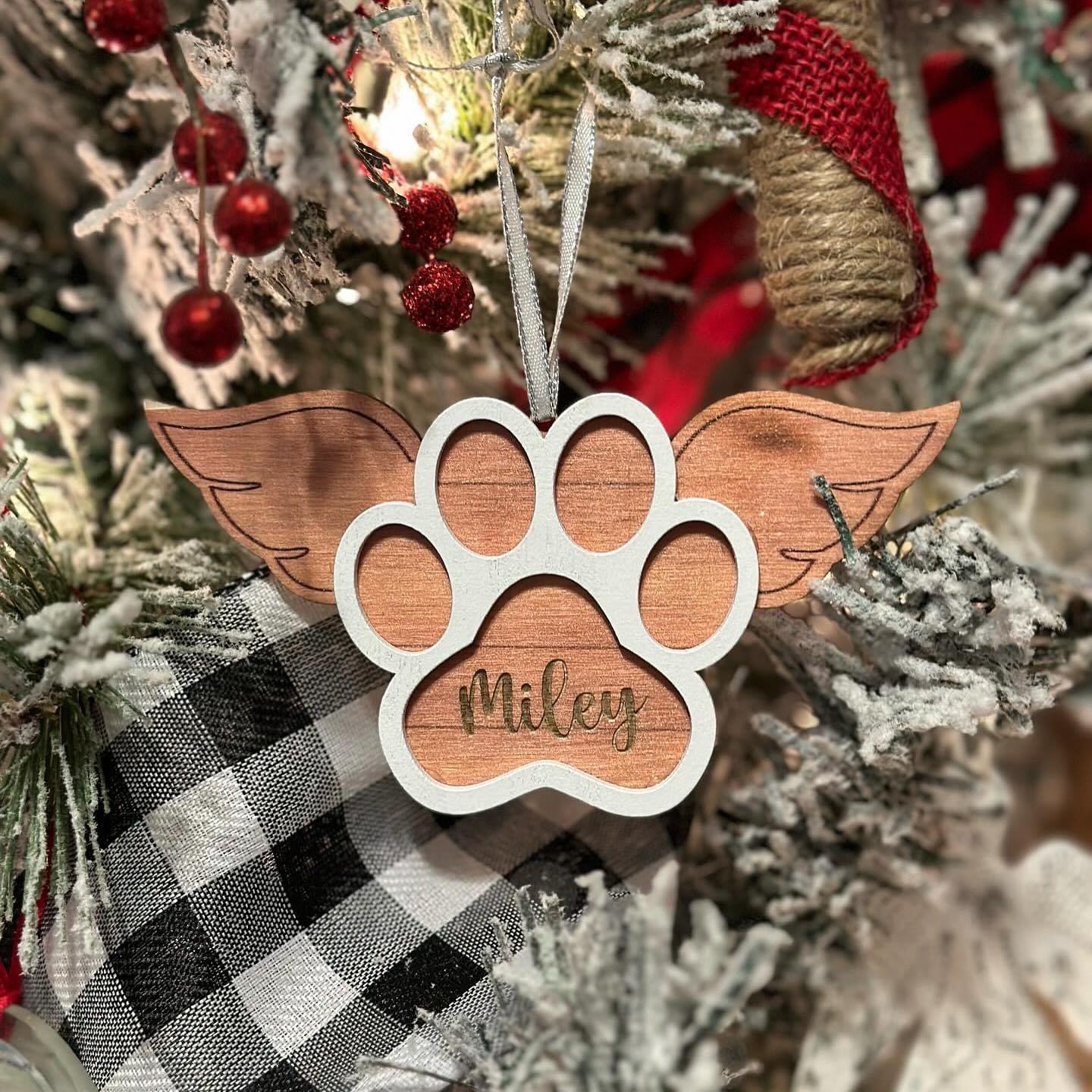 Custom Memory Dog Ornament