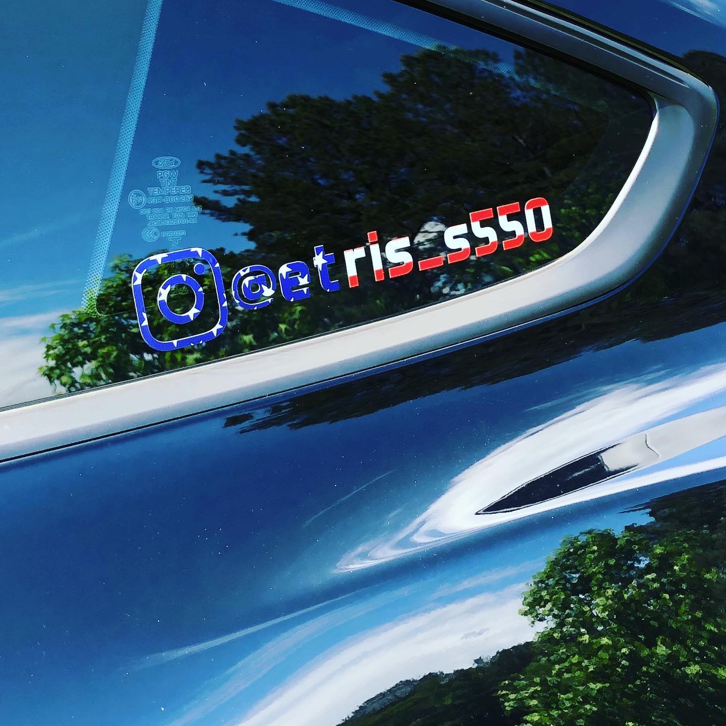 Custom Instagram handle