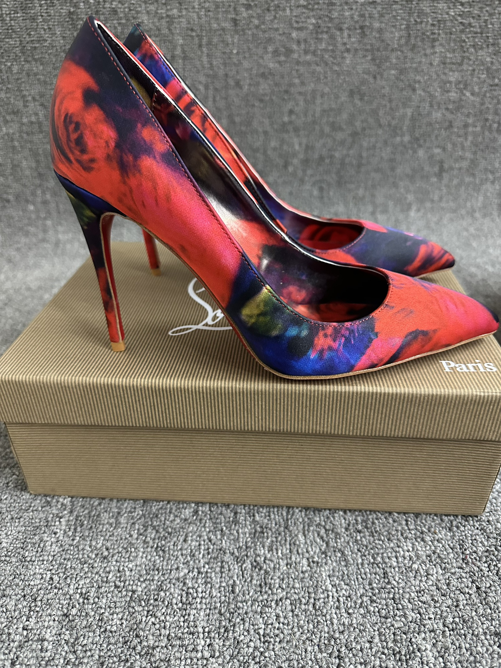 CL Women's Floral High Heels