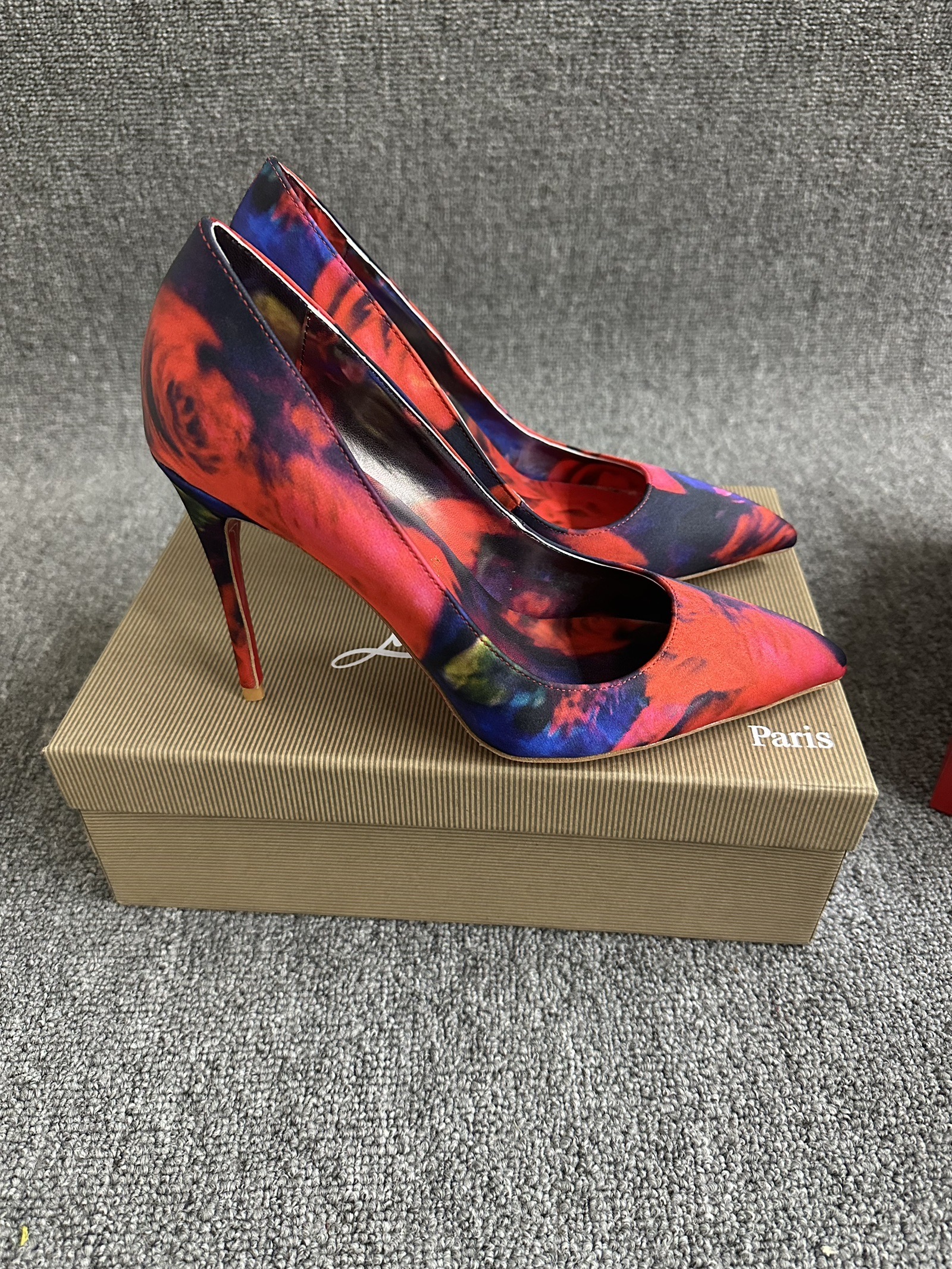 CL Women's Floral High Heels