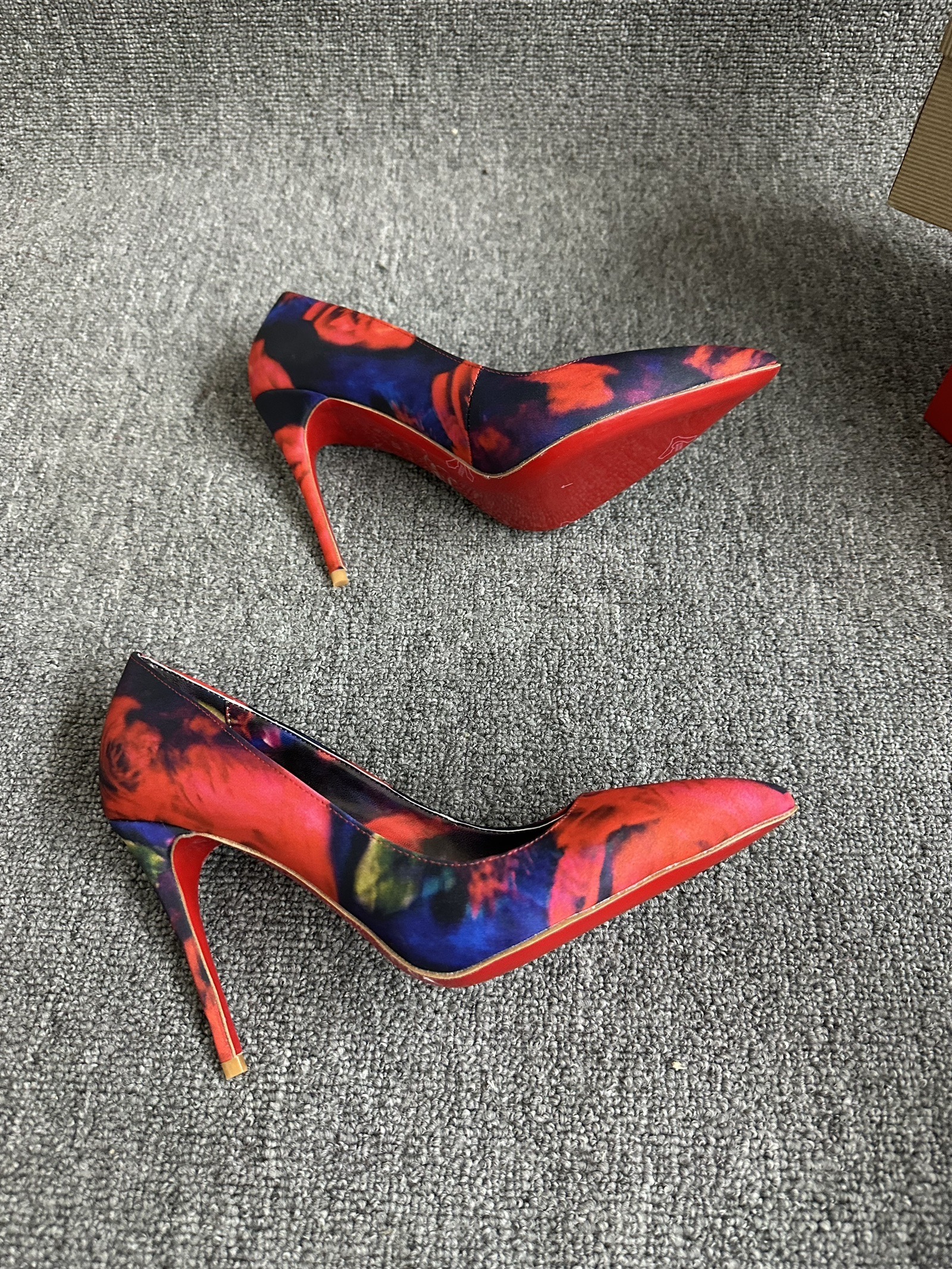 CL Women's Floral High Heels