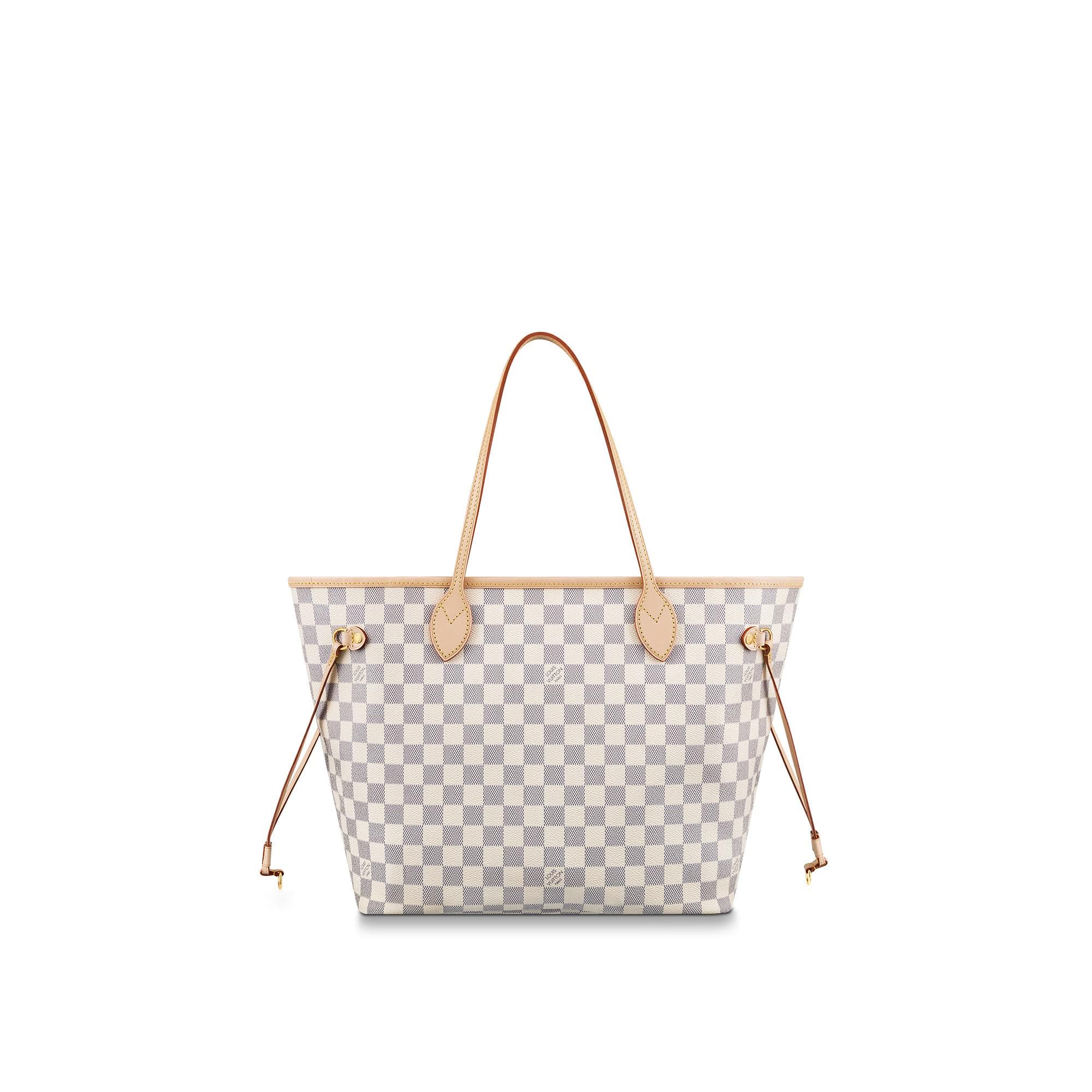 L*V Bag Louis Vuitton Bag NEVERFULL Medium Handbag Color Ballet Pink -LV Louis Vuitton Women's Bag 
