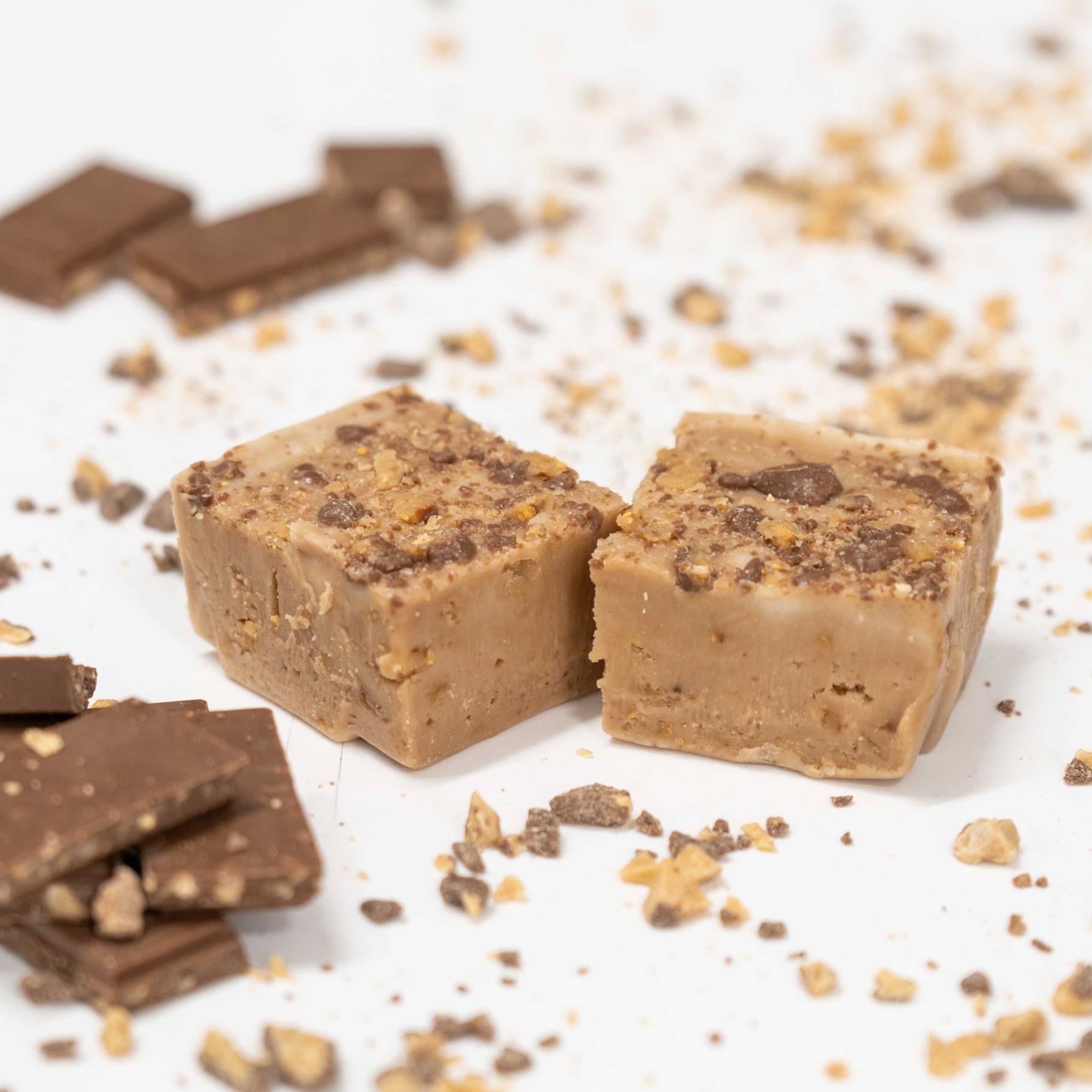 16 oz English Toffee Fudge (2 - 8oz tubs)