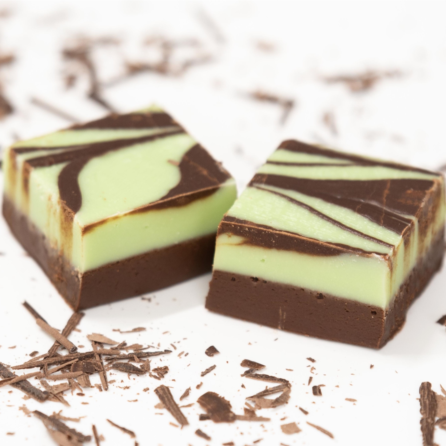 16oz Mint Chocolate Fudge (2-8oz Tubs)
