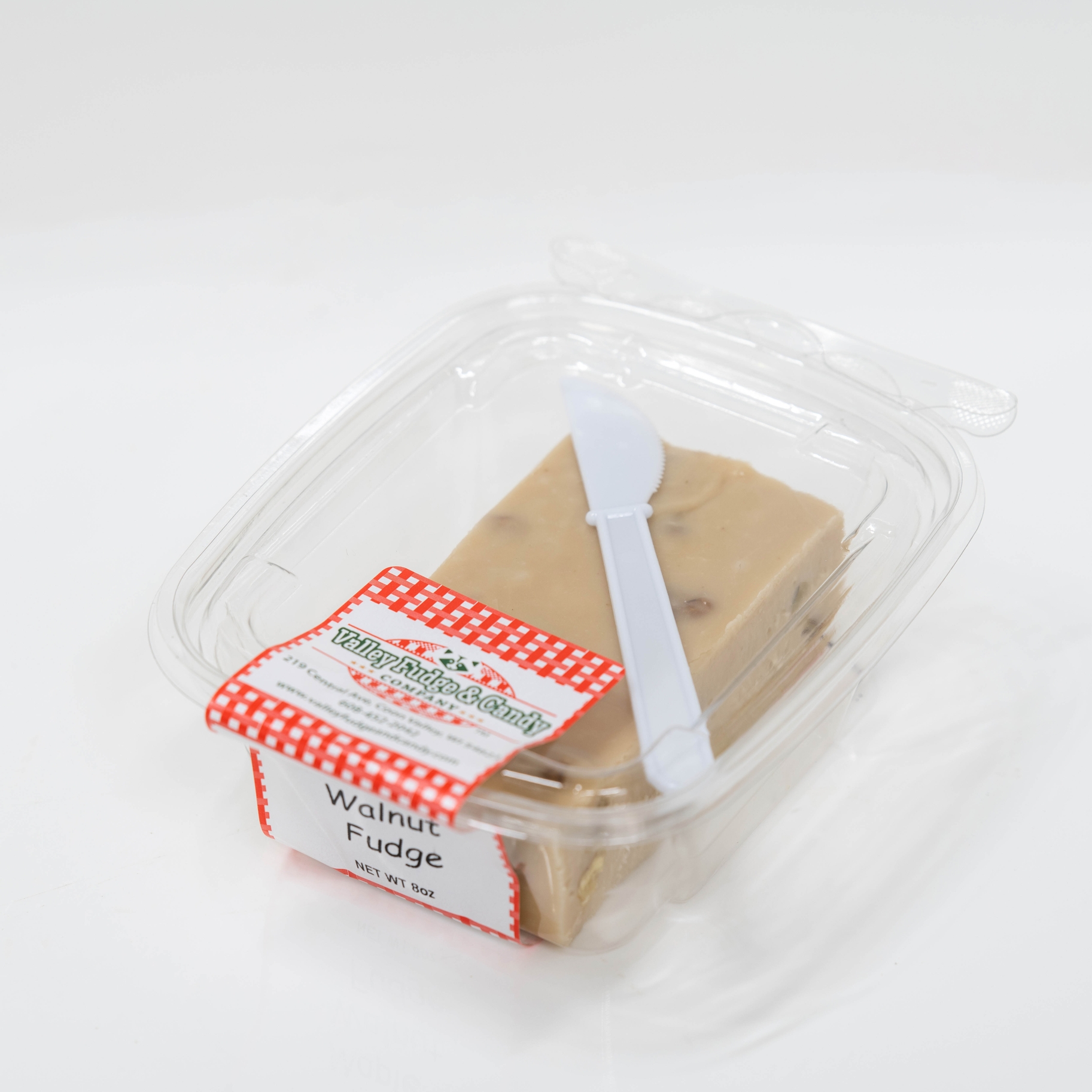 16oz Homemade Maple Walnut Fudge  (2-8oz Tubs)