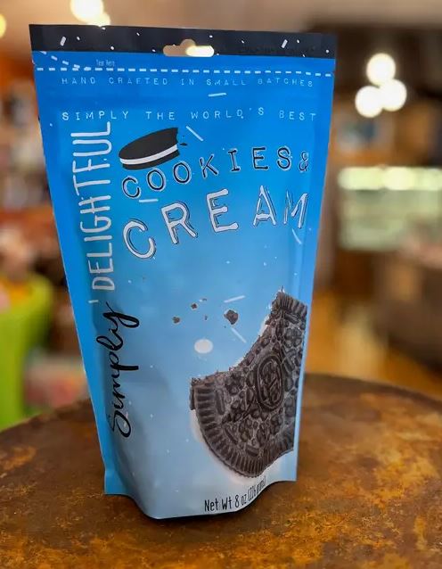 16oz Cookies & Cream Popcorn (2 Bags of 8oz Popcorn)