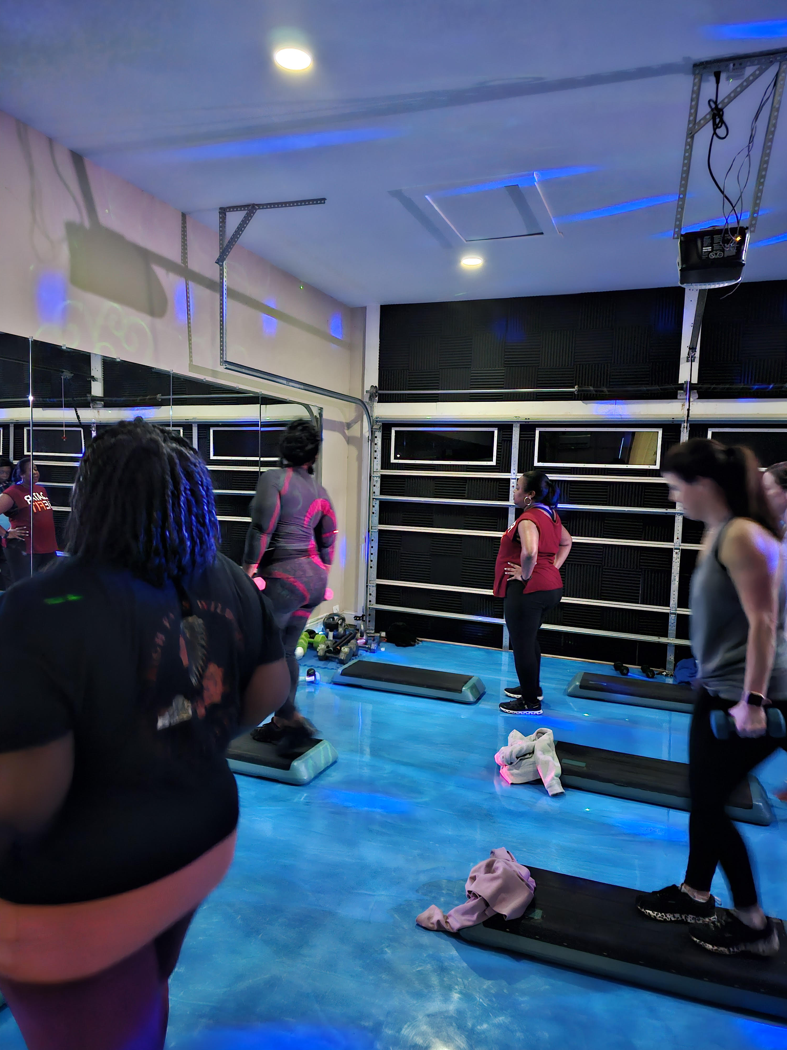Drop-In Cardio Step Aerobics Class Session