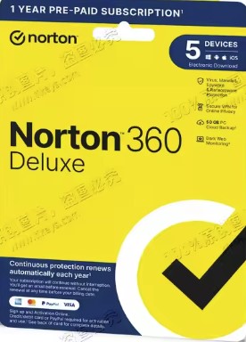 Norton 360 Deluxe 2023 3 Devices 1 Year Key 