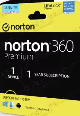 Norton 360 Premium 2023 1 Device 1 Year Key
