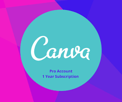 Canva Pro Account 1 Year Subscription