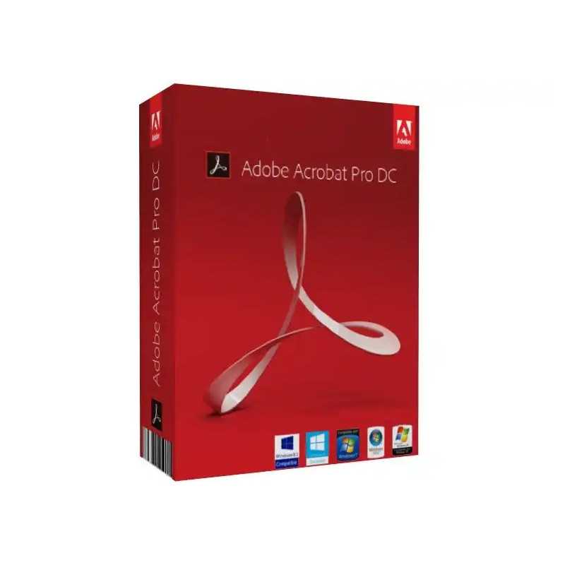 Adobe Acrobat Pro DC 1 Year Individual Redeem Code	