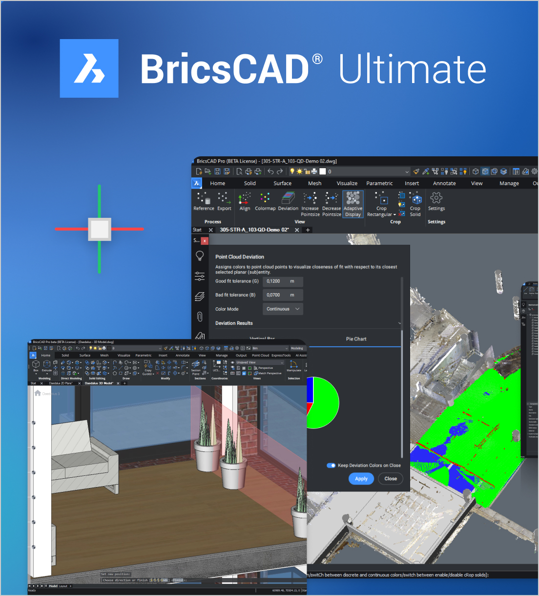 BricsCAD Ultimate Education Fixed Key 1 Year