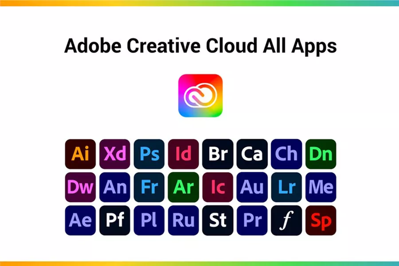 Adobe Separate App Enterprise 1 Year Subscription (Ps/Ae/Pr/Id/Ic/An/Ai/Br/Dw/Au/Pl/Lr/Acrobat DC etc. )
