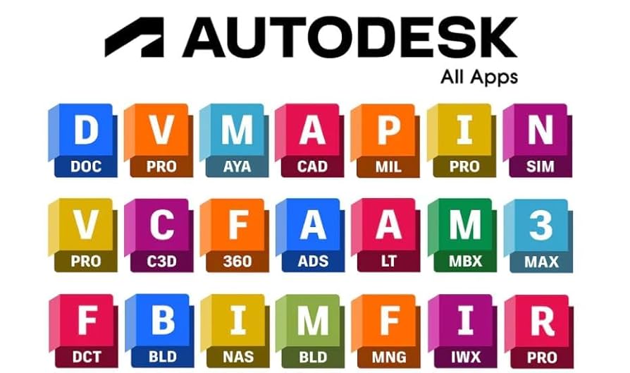 Autodesk Commercial Other Separate App 1 Year Subscription (Maya/Civil 3D/Revit/Inventor Professional/Fusion 360/3ds Max etc.)