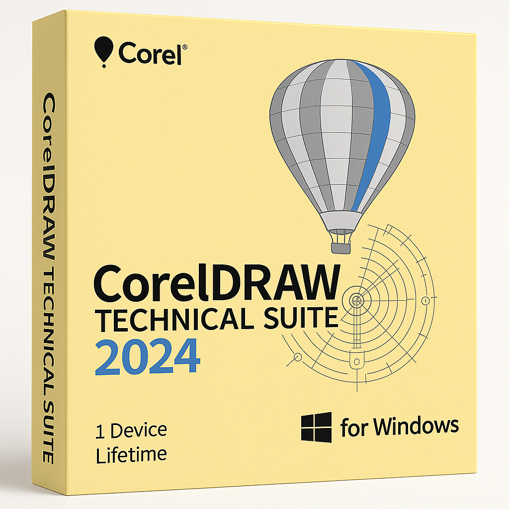 CoreldDraw Technical Suit 2024 for 1 Windows Key lifetime