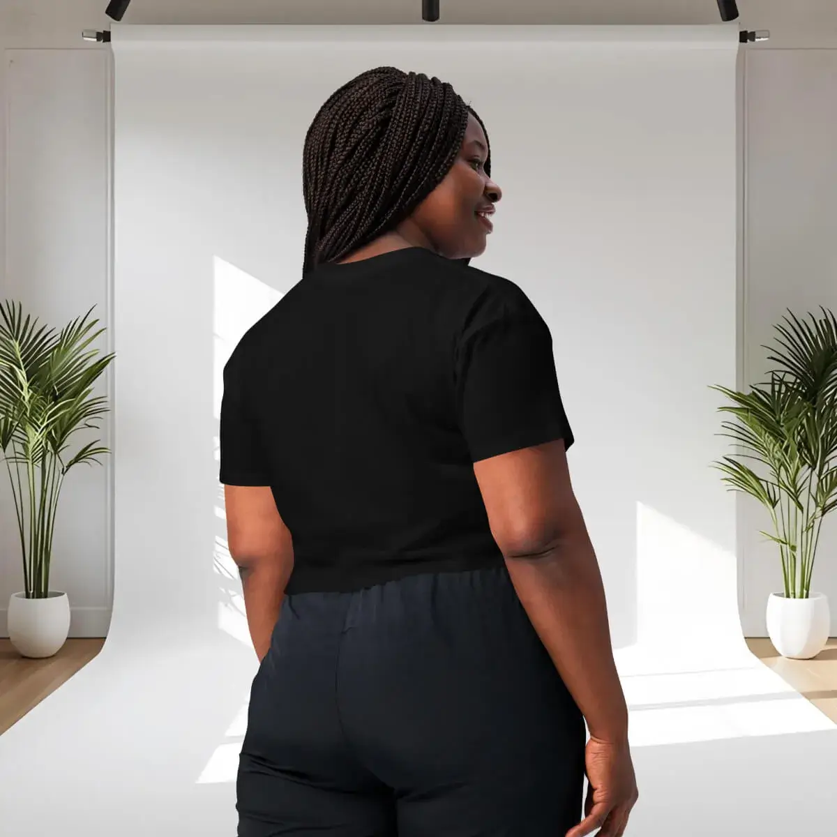 Funny Menopause 1 Star Review Crop Top