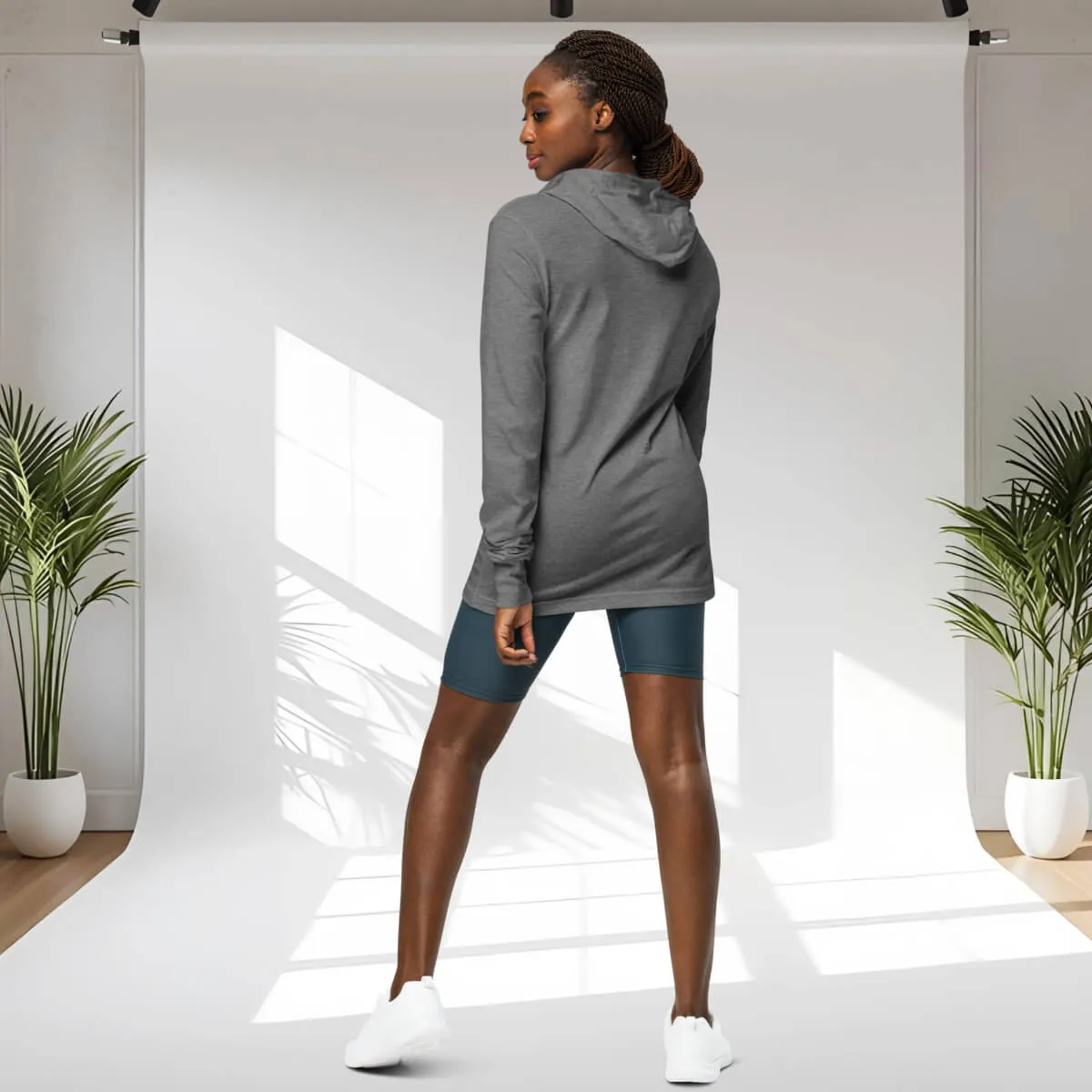 Menopause 1 Star Review Hooded Long-Sleeve Tee