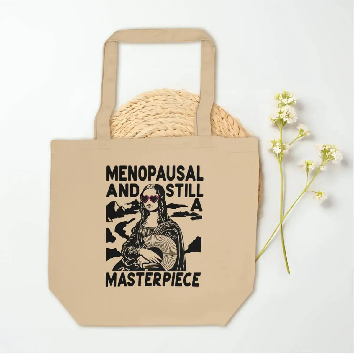 Menopause Mona Lisa Tote Bag