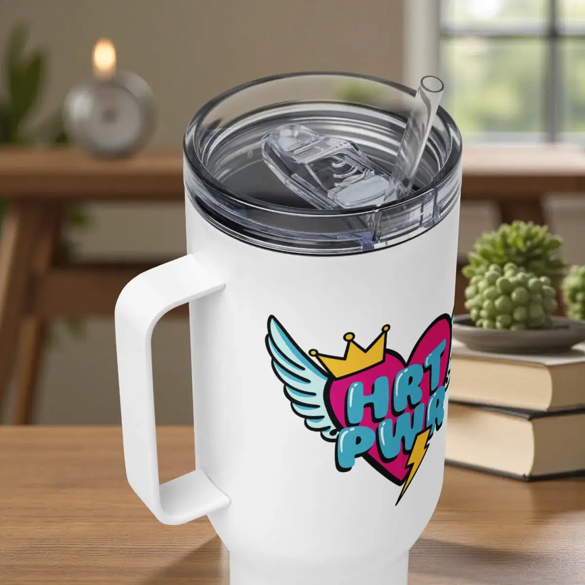 HRT PWR Perimenopause Travel Mug