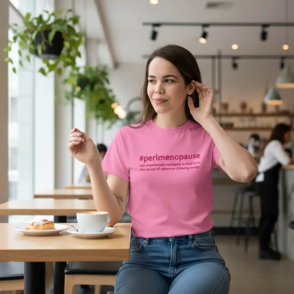 Embroidered Perimenopause T-shirt