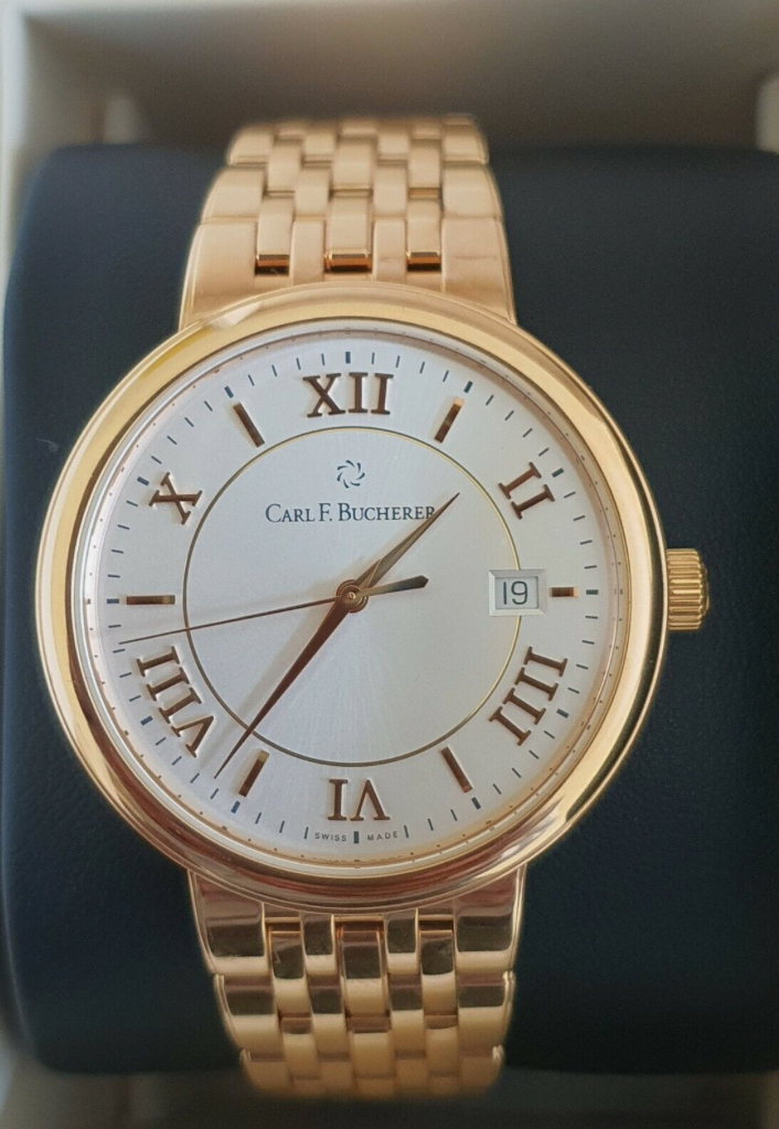 Carl F Bucherer Adamavi Automatic 18ct Rose Gold watch Ref 00.10311.03.15.21