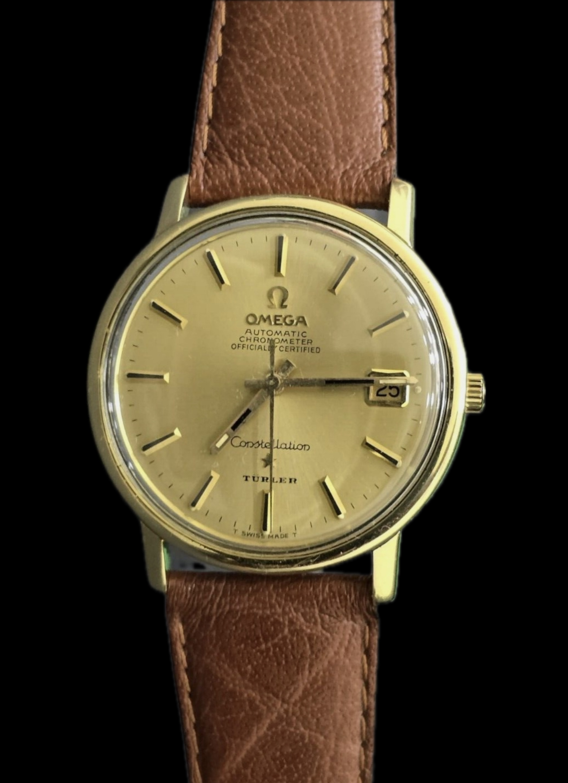 Omega Constellation Turler 18ct Solid Gold Automatic 
