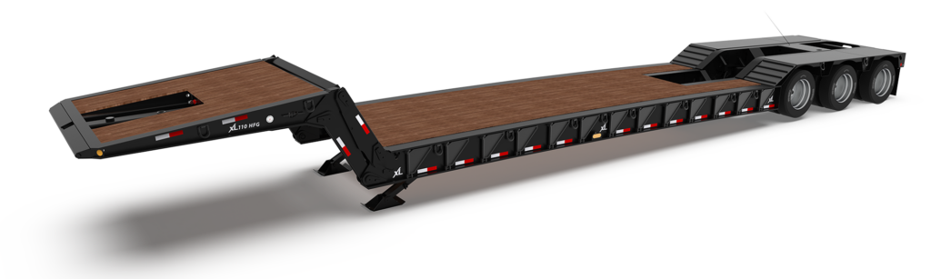 Heavy-Duty Lowboy Trailer 40 Ton