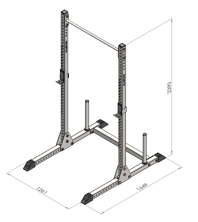 Adjustable Power Rack