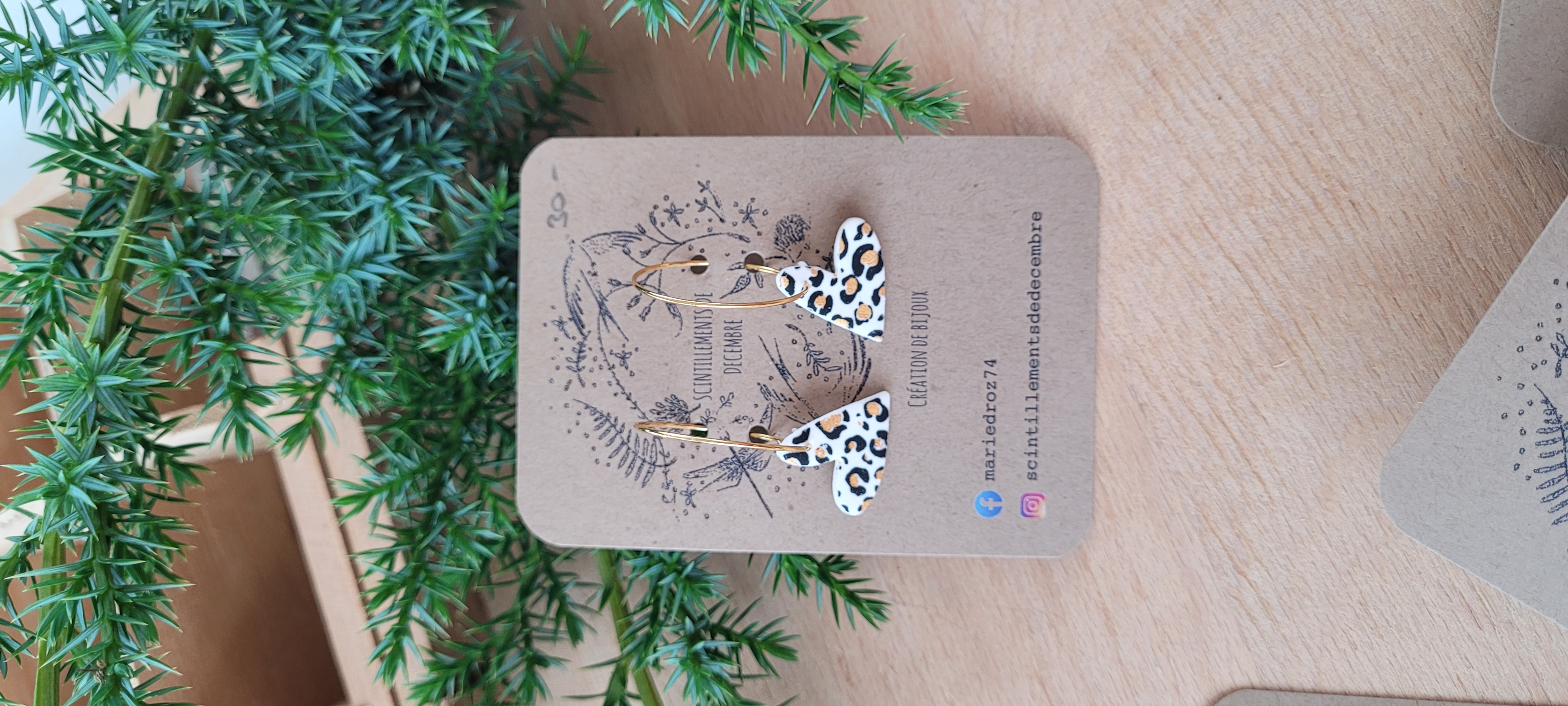 Boucles d'oreilles en argent