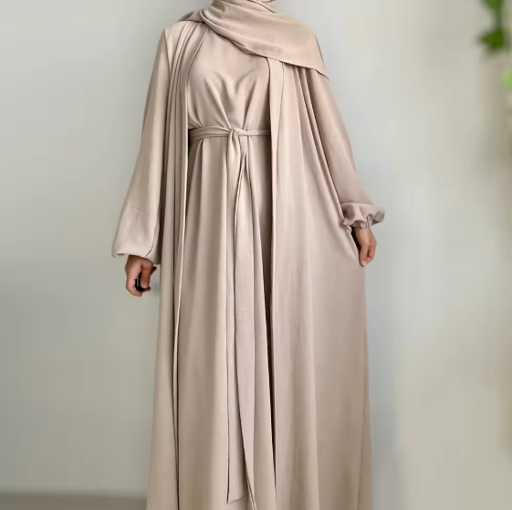 Abaya balon rukavi u dva djela