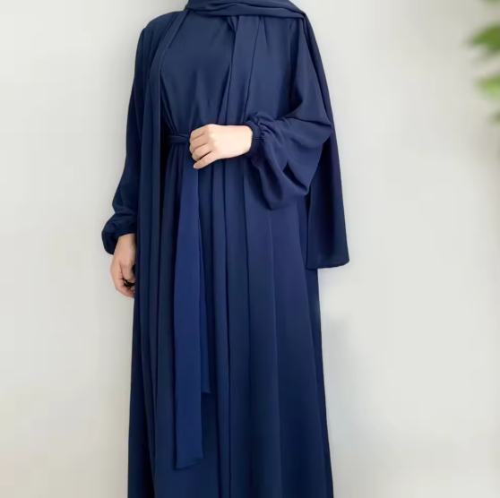 Abaya balon rukavi u dva djela