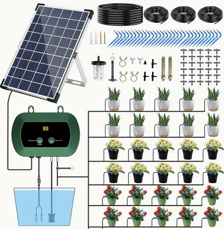 Solarni automatski sistem za navodnjavanje kap po kap