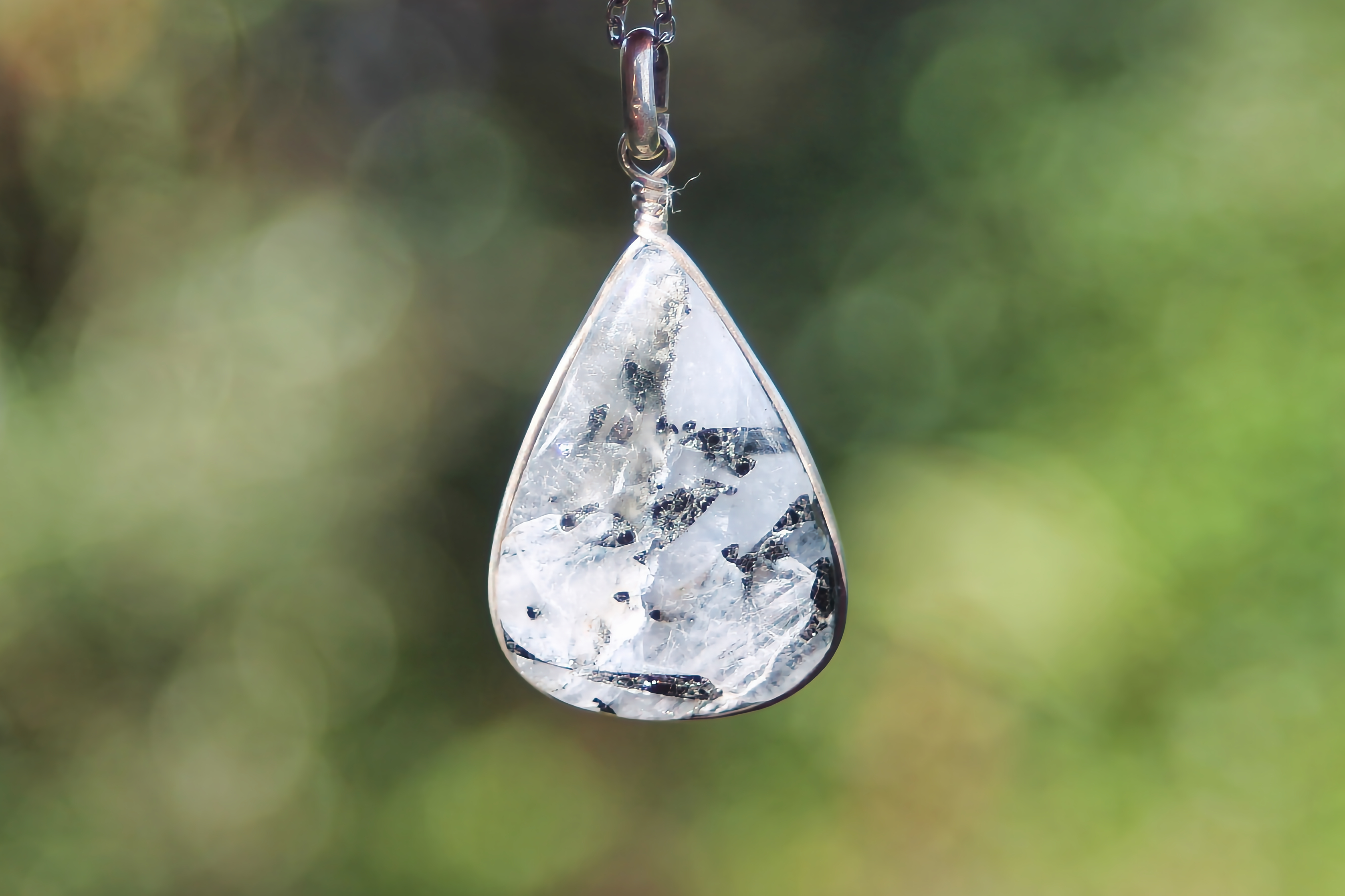 Turmalinquarz Halskette