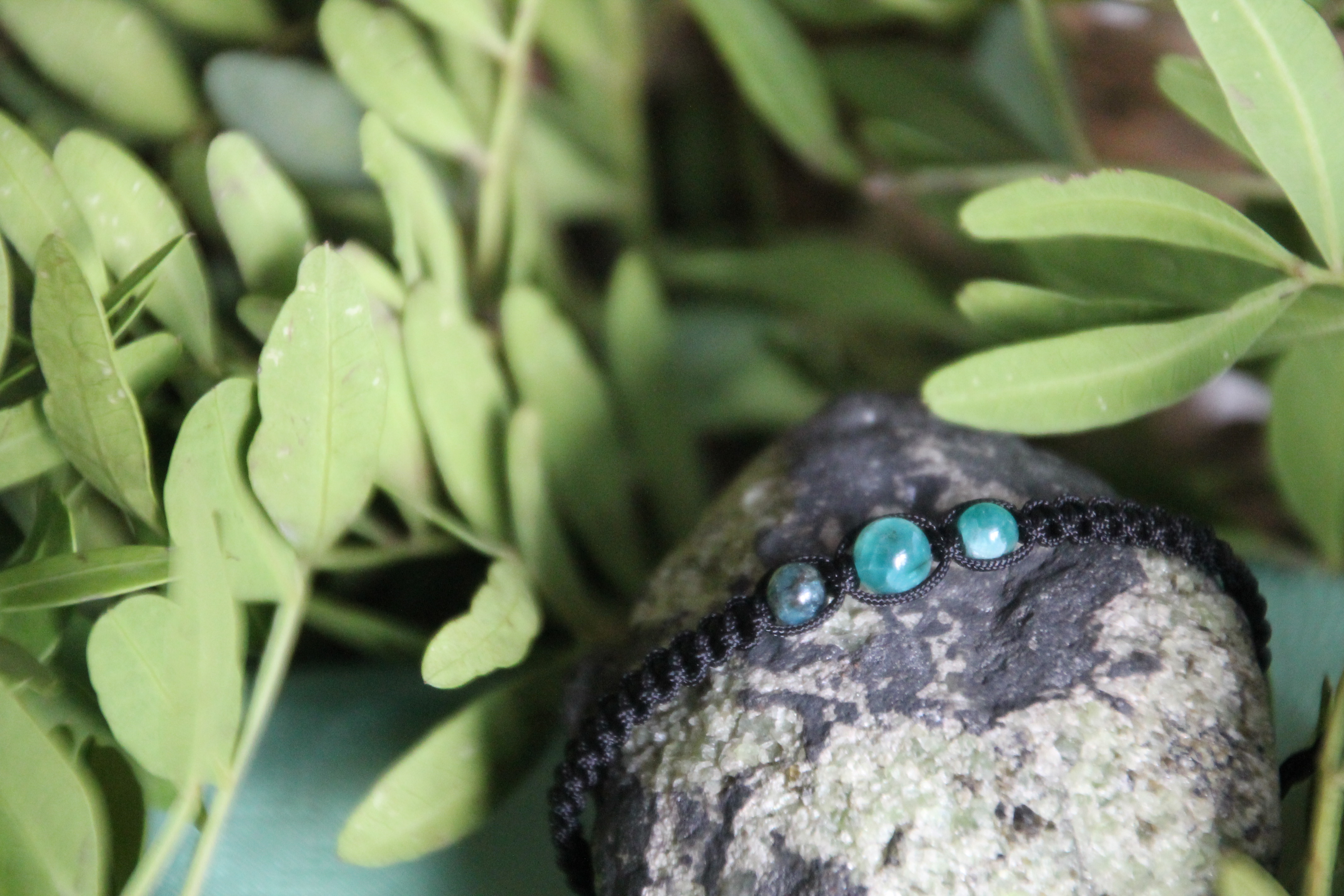 Apatit - Makramee Armband