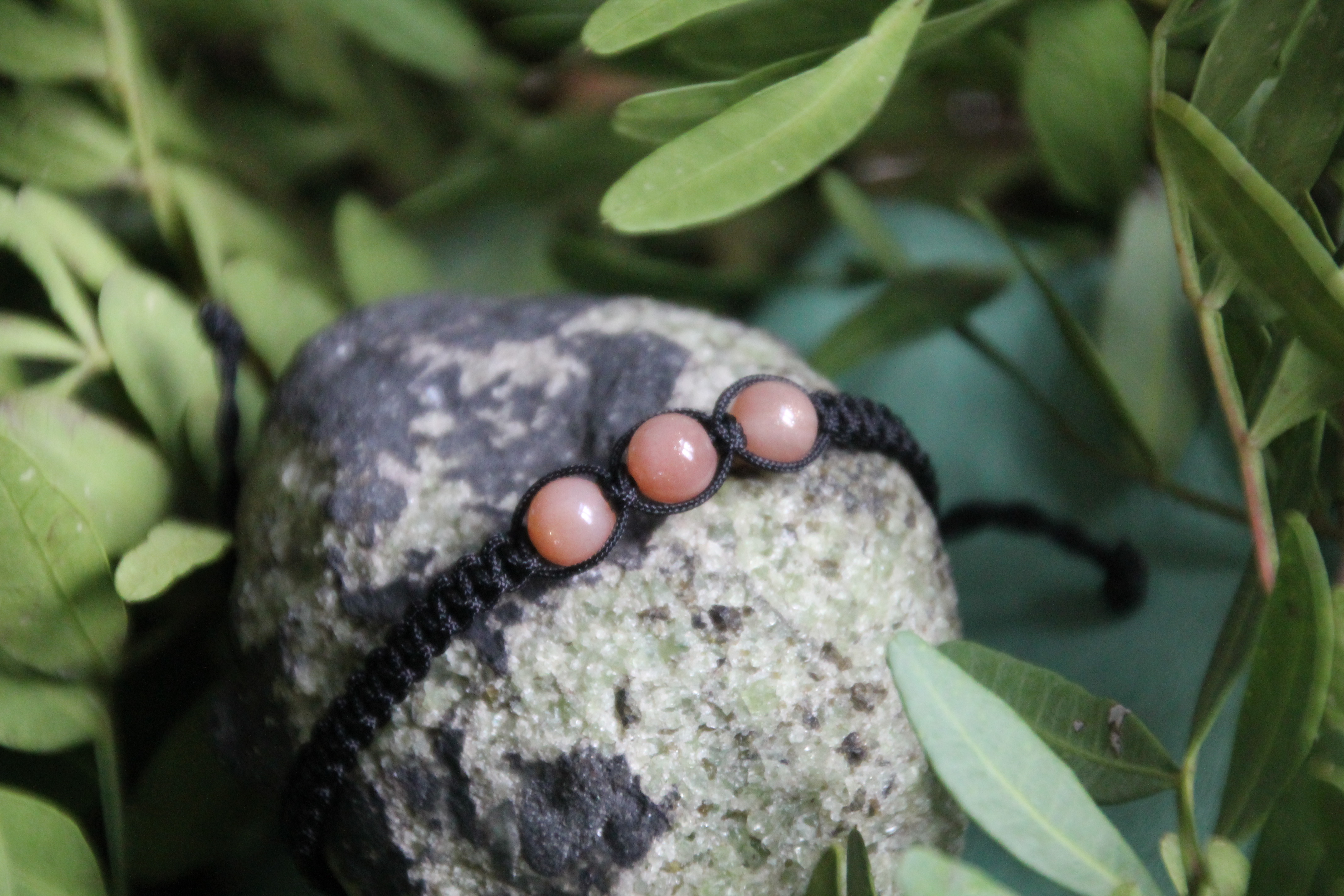 Sonnenstein - Makramee Armband