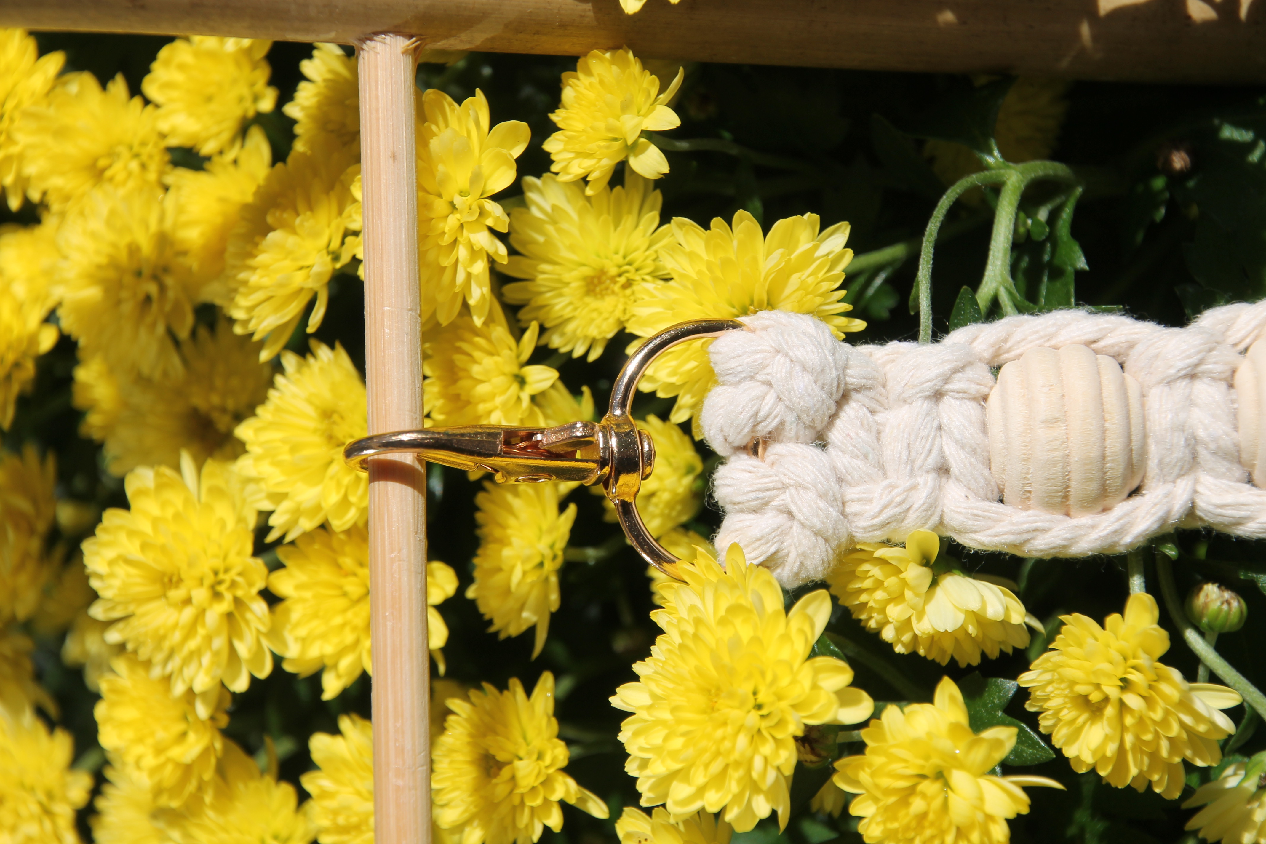 Schlüsselanhänger Makramee 