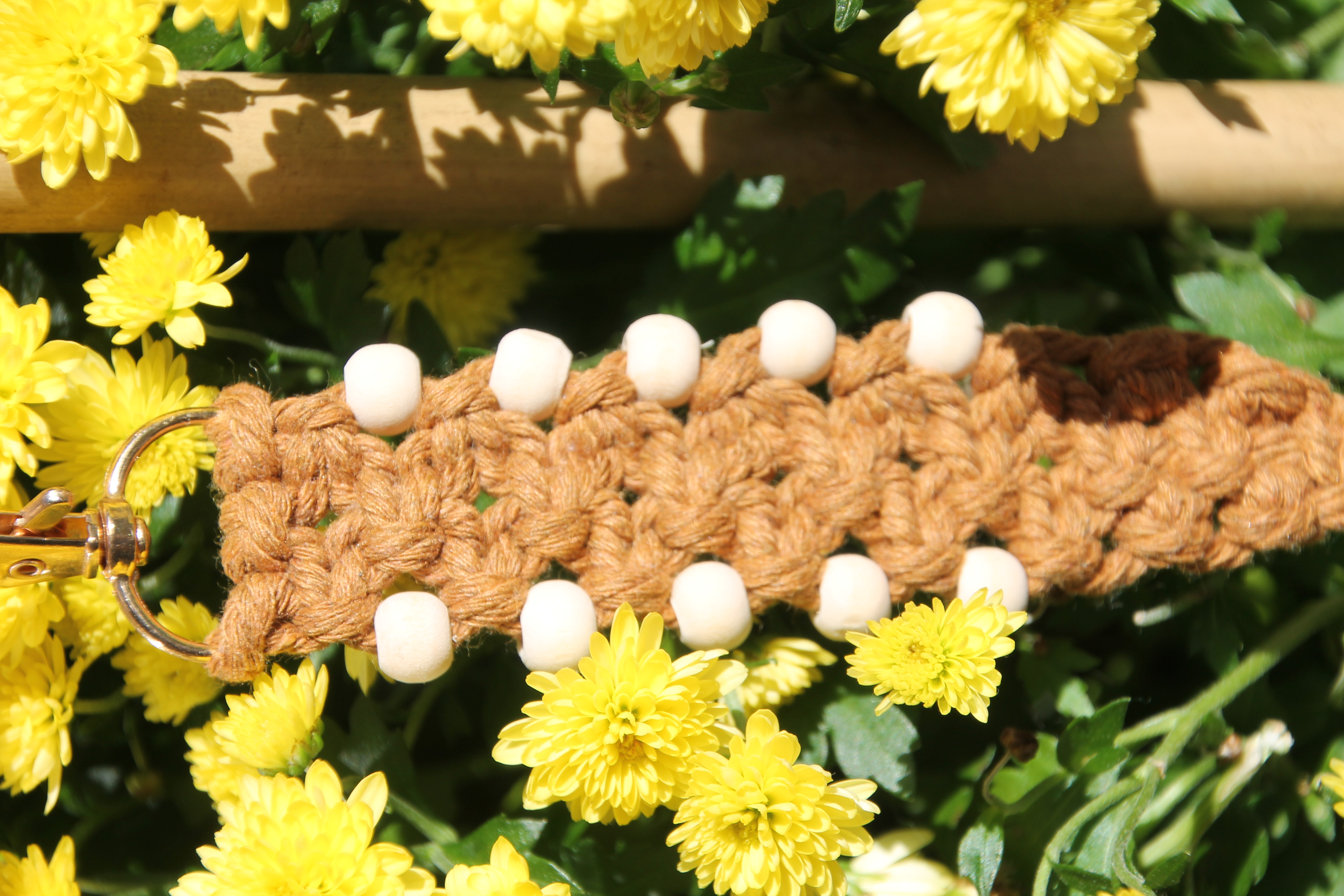 Schlüsselanhänger Makramee 