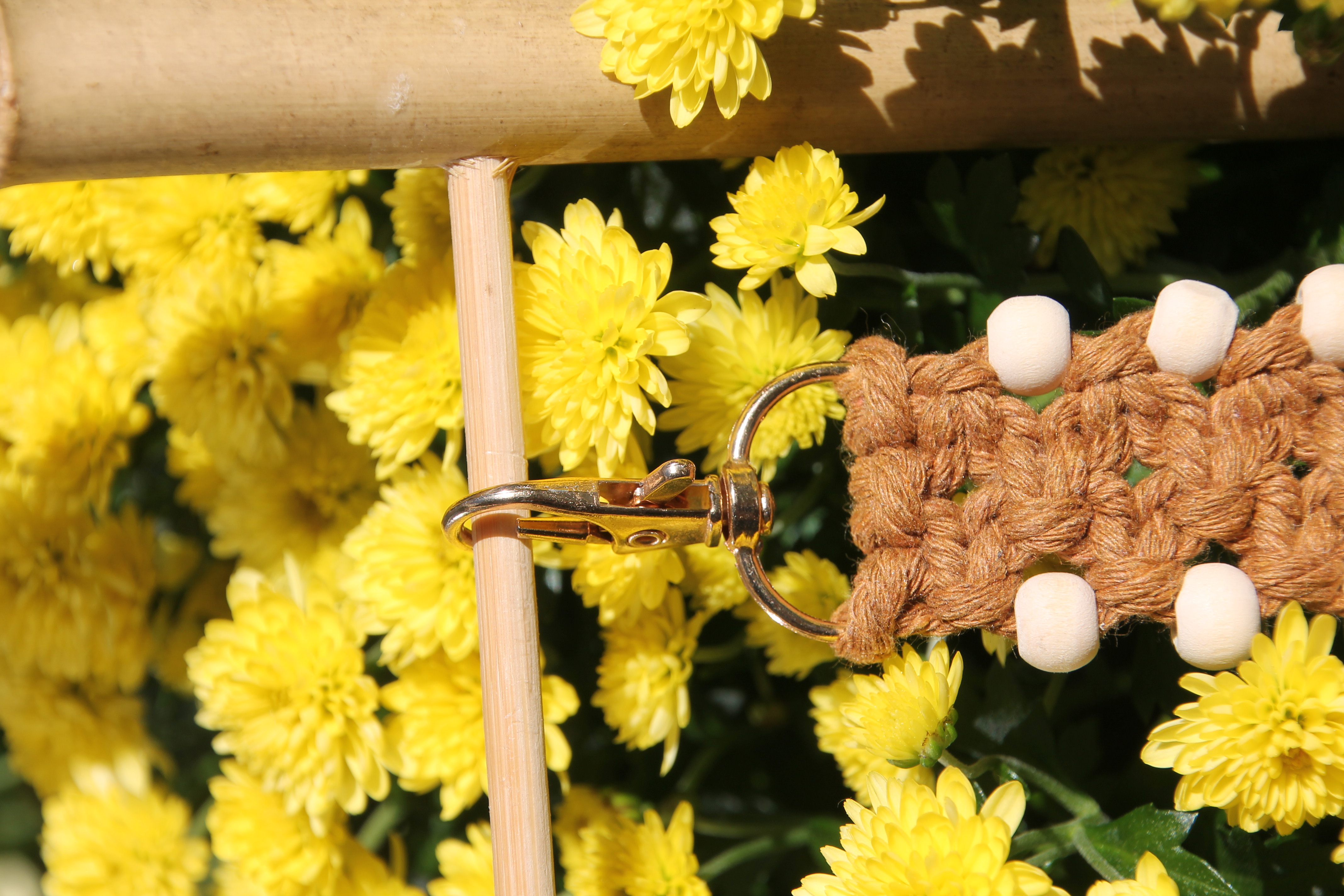 Schlüsselanhänger Makramee 