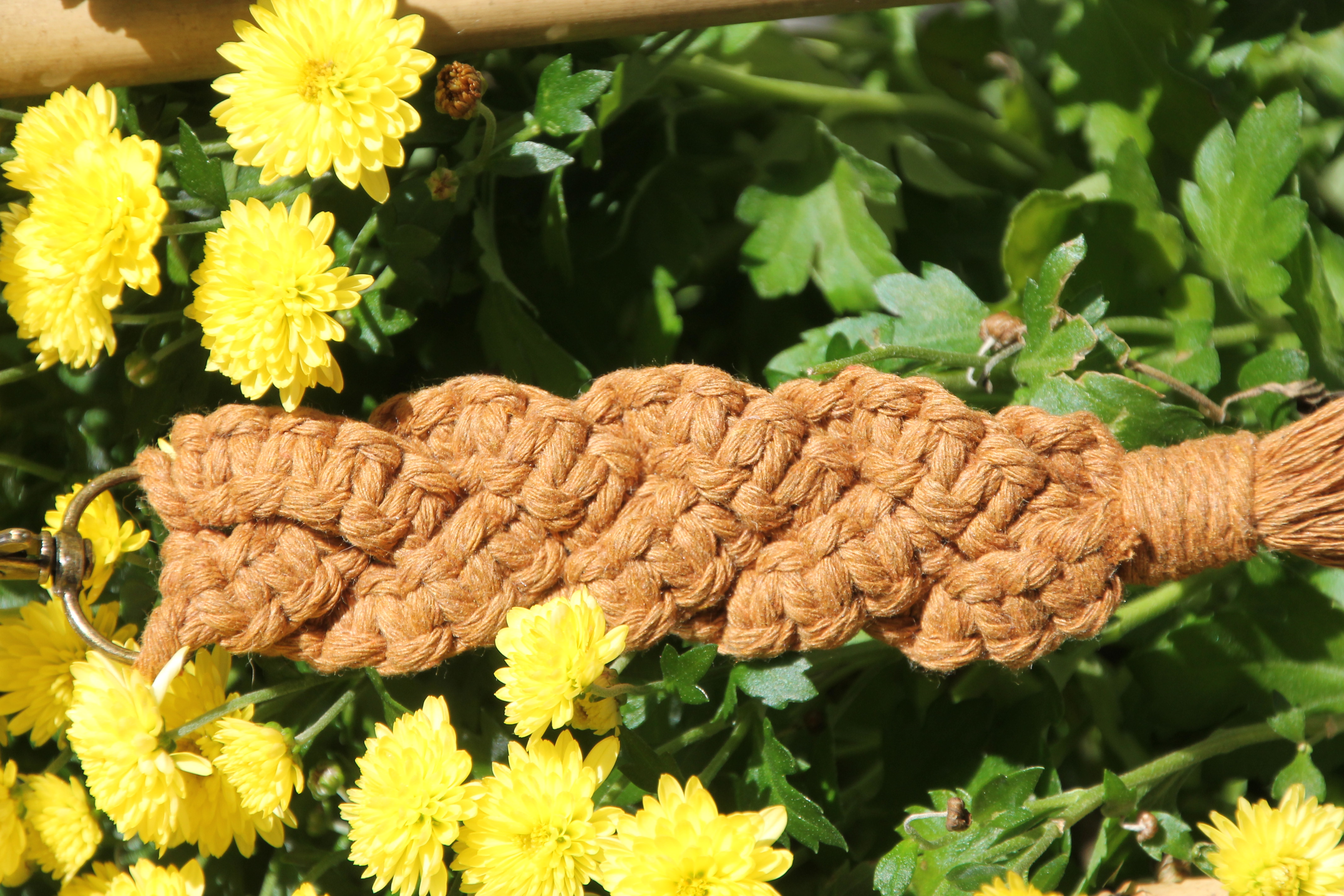 Schlüsselanhänger Makramee 