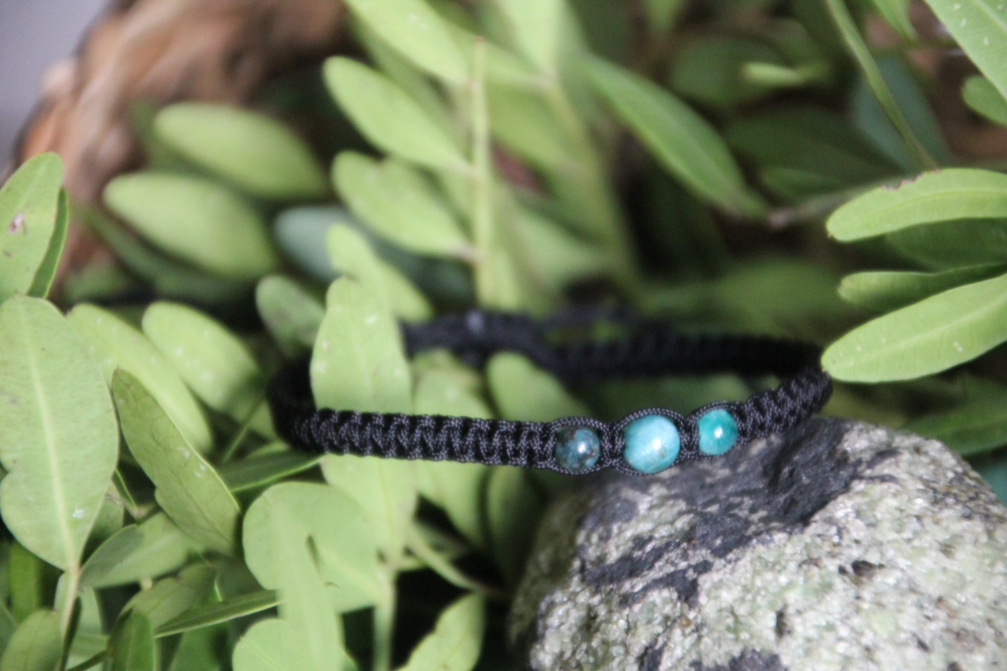 Apatit - Makramee Armband