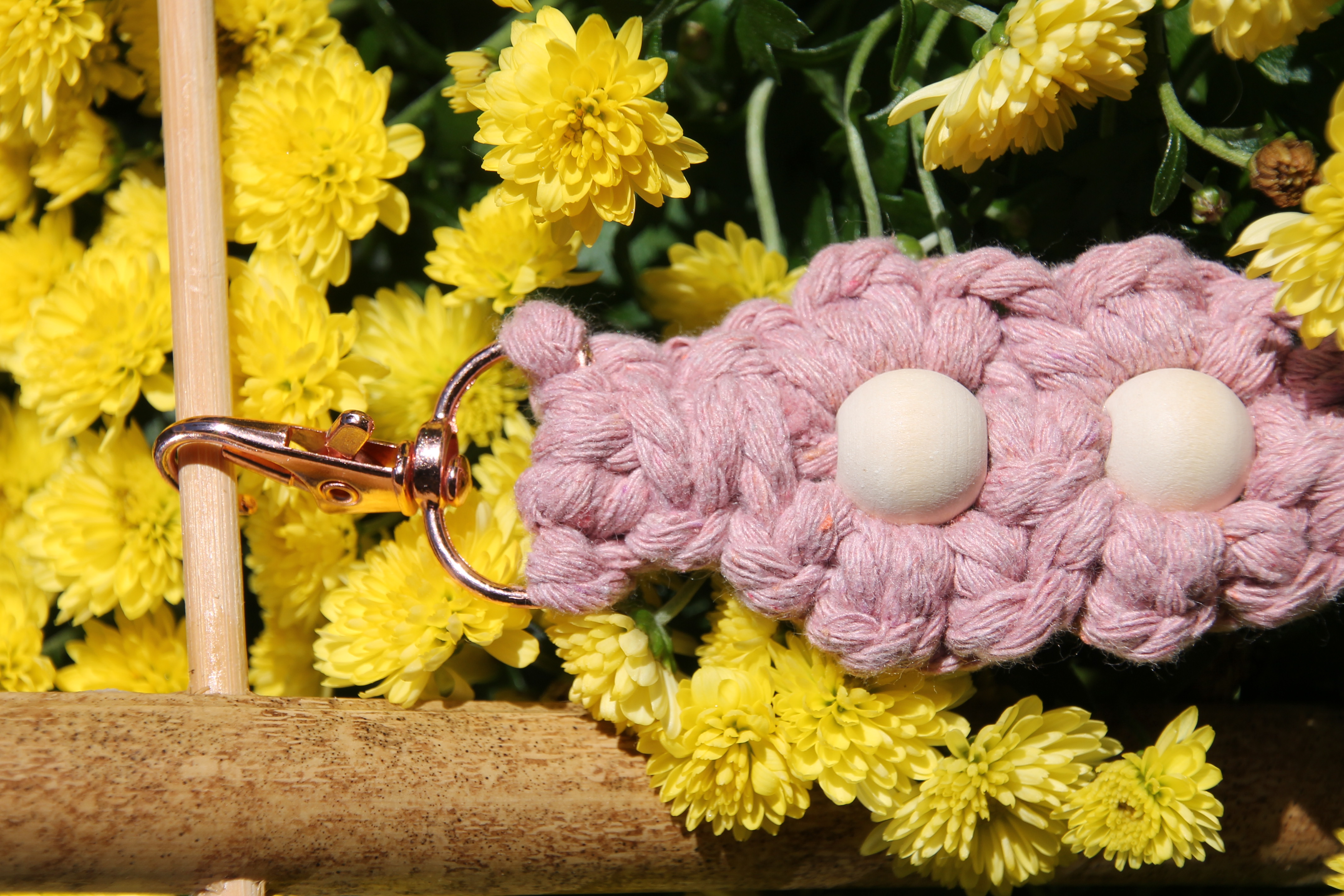 Schlüsselanhänger Makramee 