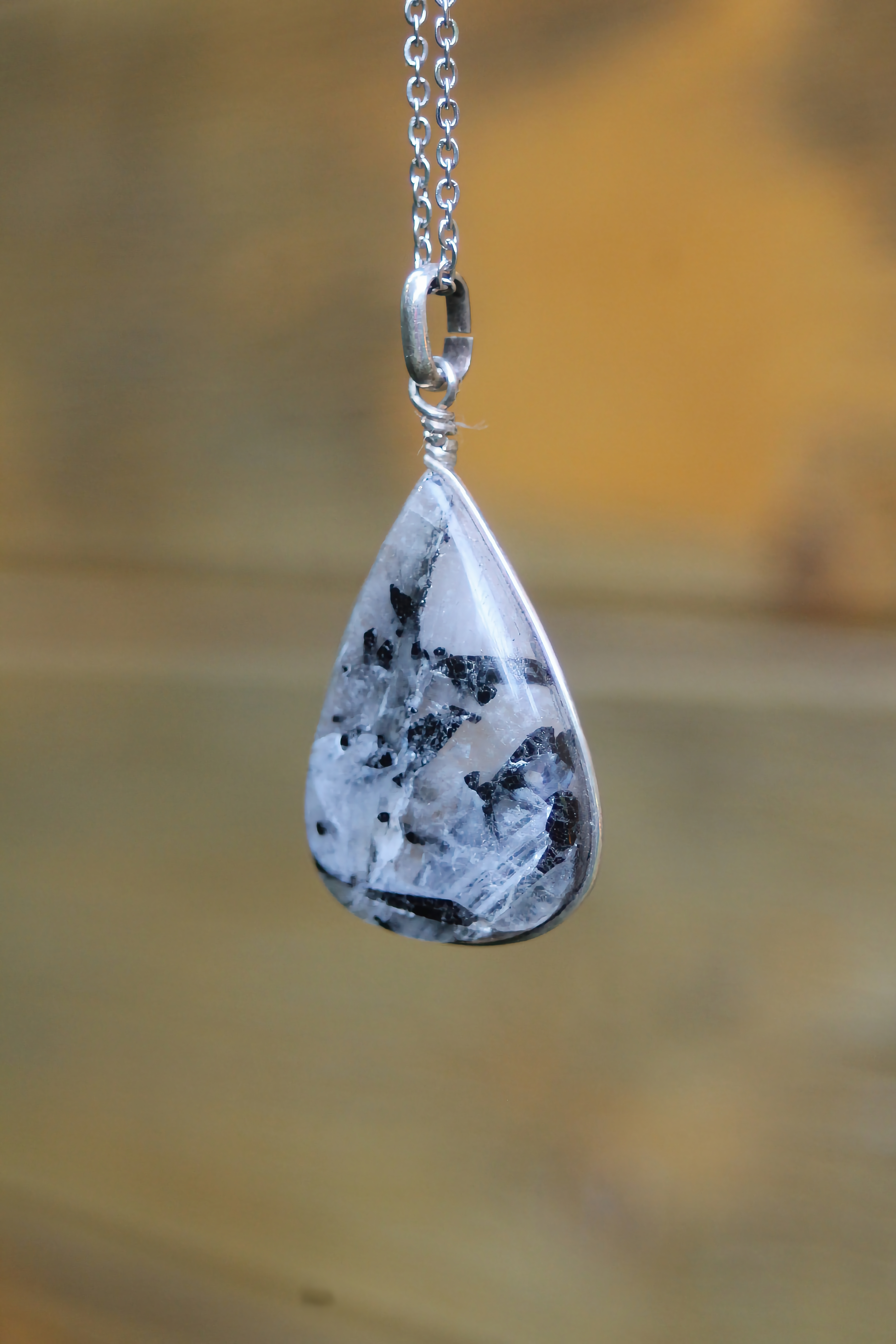 Turmalinquarz Halskette